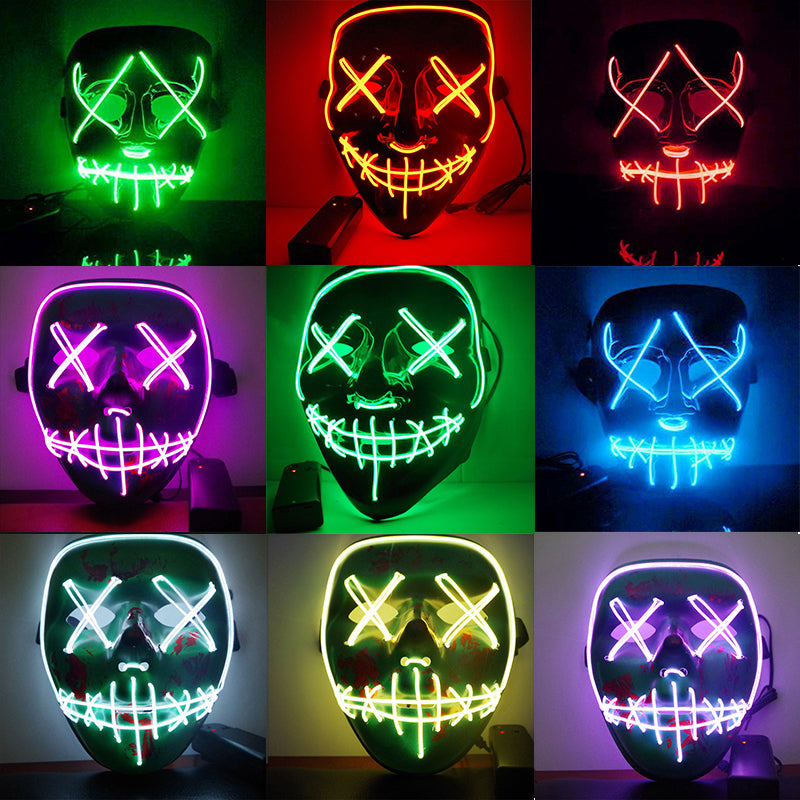 Purge LED Halloween Mask