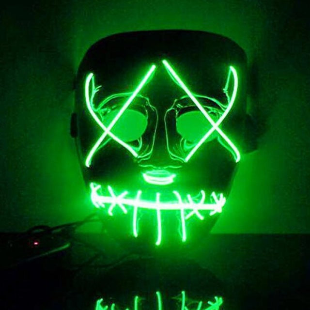 Purge LED Halloween Mask