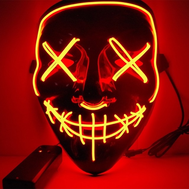 Purge LED Halloween Mask