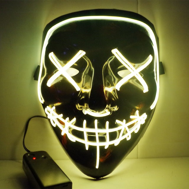 Purge LED Halloween Mask