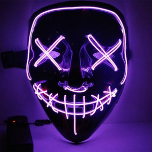 Purge LED Halloween Mask