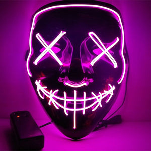 Purge LED Halloween Mask