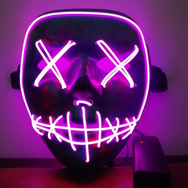 Purge LED Halloween Mask